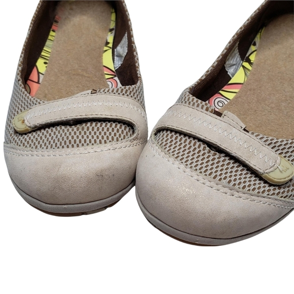 Merrell | Allegro Taupe Round Toe Slip On Performance Comfort Flats Women's 7 - Picture 3 of 10